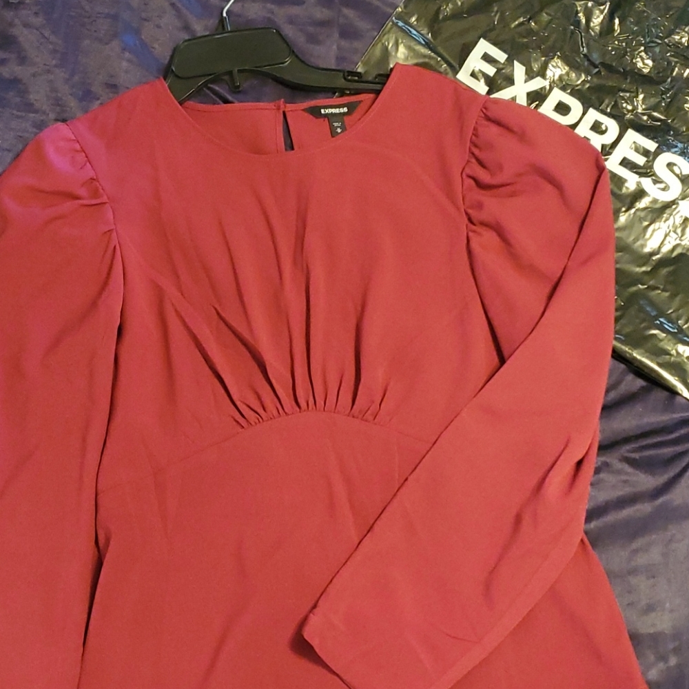 Dark Pink Blouse